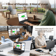 thumbnail image 6 of ARCBUC 14" Laptop Computer , Intel 6500Y ,16GB RAM 512GB SSD,Dual 4K Output ,1080p Display, Type-C PD WiFi5 BT5.0, Office 2024, Windows 11 for Business, Student, 6 of 10