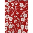 thumbnail image 2 of Addison Rugs Chantille Indoor/Outdoor Transitional Floral Red Washable Rectangle Rug, 10' x 14', 2 of 6