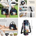 thumbnail image 5 of Jeiento Baseball School Backpack for Boys 4-6 6-8 8-12 Preschool Bookbag and Lunch Box Set Kids Girls School Bag with Lunch Bag Water Bottle Holder Pencil Case Splash Ink Elementary Middle Bagpack, 5 of 7