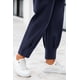 thumbnail image 5 of Pantalones PRETTYGARDEN 2025 Azul Marino Tiro Alto Largo al Tobillo Talle S, 5 of 8