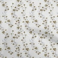 thumbnail image 1 of oneOone Velvet Light Green Fabric Floral Sewing Material Print Fabric By The Yard 58 Inch Wide, 1 of 4