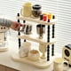 thumbnail image 4 of Coffee Cup Vintage Desktop Shelf Aromatherapy Perfume Storage Multi-functional Small Display Shelf For Office Kitchen Bedroom Bathroom, 4 of 7