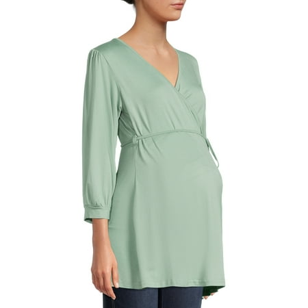 

Oh! Mamma Maternity Women s Jersey Wrap Top (Women s and Women s Plus)