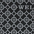 thumbnail image 7 of Ottomanson Easy Clean, Waterproof, Low Profile, Non-Slip Circles Indoor/Outdoor Rubber Doormat, 18" x 28", Silver, 7 of 7