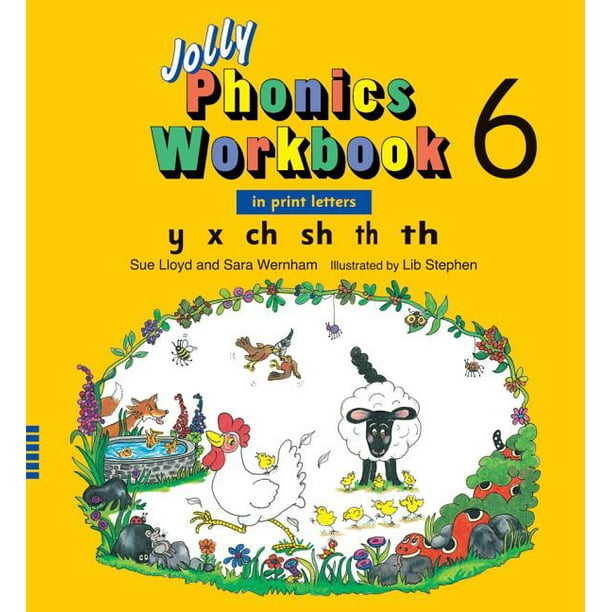 jolly phonics workbook 6 paperback walmart com