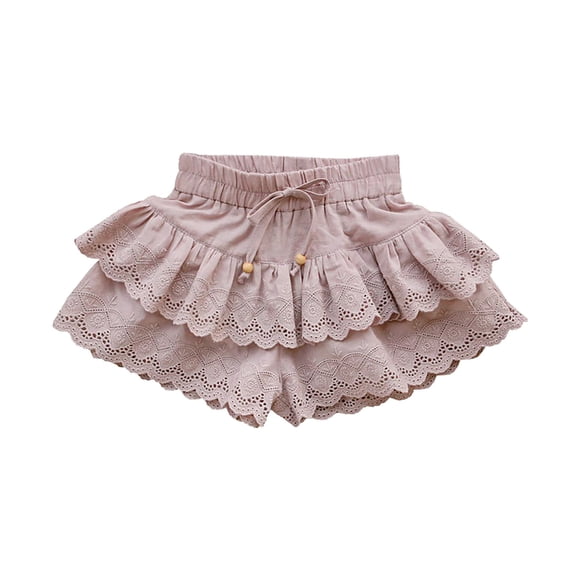 HIPYLO Shorts de Course Filles Vêtements 3t Jeans Taille Haute Jeans Western Shorts en Jean pour Ados Bébé Fille Vêtements 6-9 Mois Vêtements Fille 2t Filles Noir, Rose 2-3 Ans