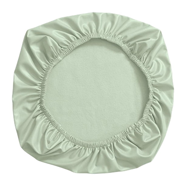 Funda para silla de oficina dividida, elástica, lavable, resistente al aceite e impermeable, para silla giratoria. Funda de asiento verde