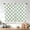 A 05 Sage Green, variant on Black and White Checkered Kitchen Curtains, Rustic Farmhouse Plaid Door Curtains, 27.5Wx39H Inch Rod Pocket Short Small Checkerboard Abstract 2 Panel Window Treatment Set for Living Room