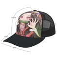 thumbnail image 2 of Kamado Nezuko Adult Baseball Cap Adjustable Sun Visor Hat Prints Trucker Hats Skull Cap Headwear for Men Women, 2 of 6
