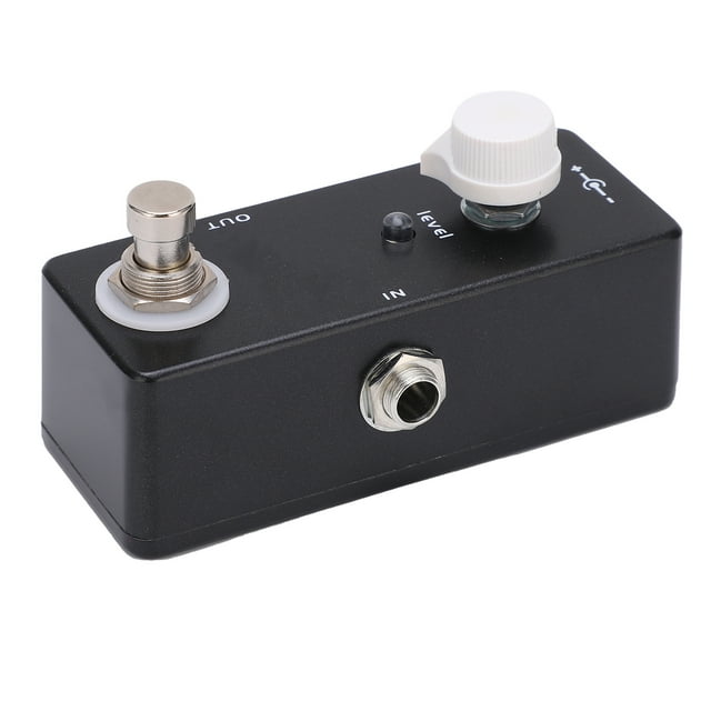 Pédale à Effet Volume pour Guitare, Pédales Réglables Portables Installation Facile avec True Bypass pour Accordement d'Instruments de Musique
