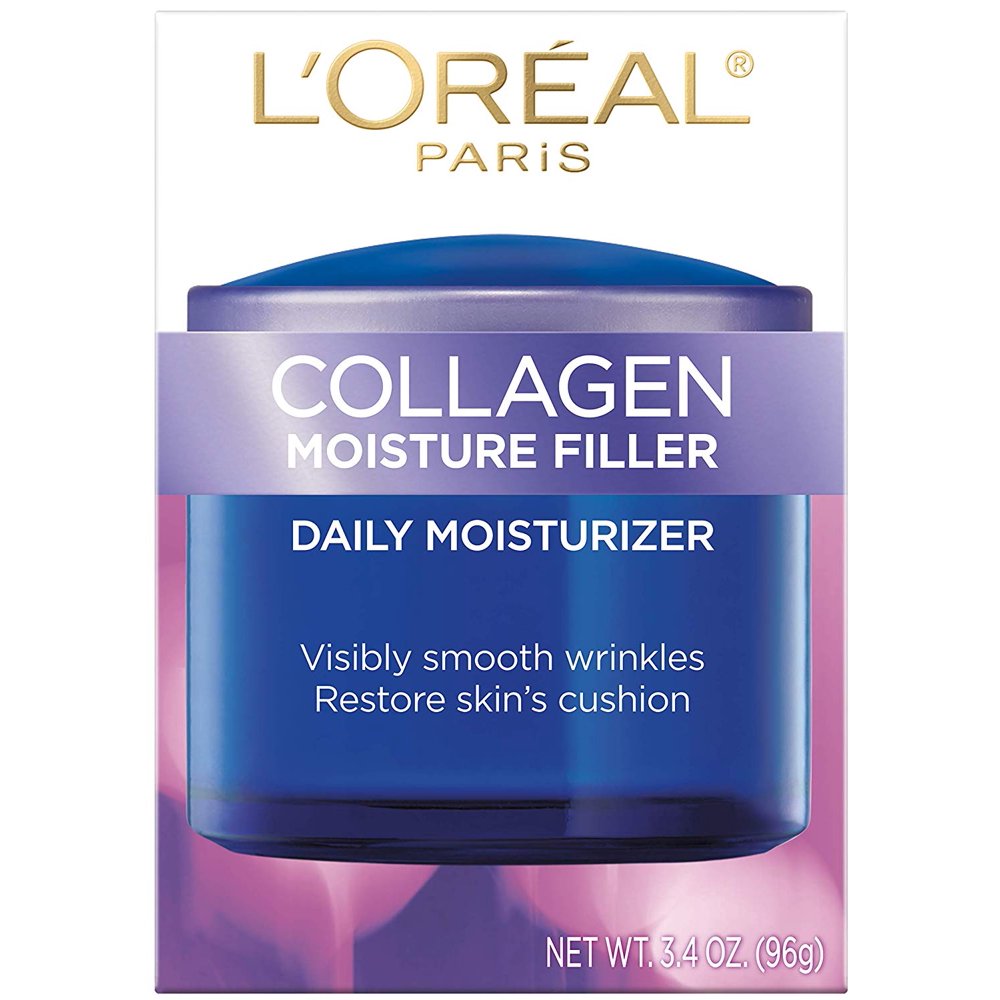 L'Oreal Paris Skin Collagen Face Moisturizer I Day and Night Cream I AntiAging Face Cream to