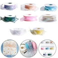 thumbnail image 4 of 10yards Chiffon Ribbon Lotus Leaf Edge Wrapping Party Baking Bows Decor, 4 of 5