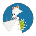 thumbnail image 3 of Kll Goose Holding An Umbrella Christmas Tree Skirt 48",Party Decorations Farmhouse For Christmas Decorations Holiday Party, 3 of 8