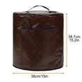 thumbnail image 3 of 8QT Instant Pot Cover Waterproof Lightweight Faux Leather Pressure Cooker Dust Cover for Small Appliances, 3 of 8