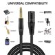 thumbnail image 4 of 2Pack 6.35 Mm 1/4 Inch Male To XLR Male Audio Stereo Mic Cable, 4 of 5