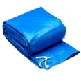 thumbnail image 2 of Miangastore PE Fabric Weaving Pool Cover Pool Rain Dustproof Cover Floor Pad for Frame Pools Inflatable Swimming (Blue, 260x170x61cm), 2 of 8