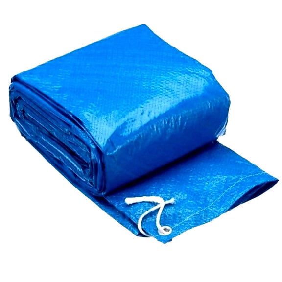 Pretyzoom Rectangular Pool Cover Pool Cover Blue for Outdoor Swimming 1Pack