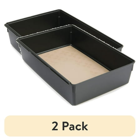 Rubbermaid, Drawer Organizer, Gray, 6" x 9"