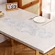 thumbnail image 5 of Protector de Mesa de Pvc Antideslizante y Resistente Al Calor | Fácil de Limpiar | Plástico Plateado | 33 X 90 Cm | Ideal para Mesas de Comedor y de Centro | Decoración de Mesa para Actividades, 5 of 6