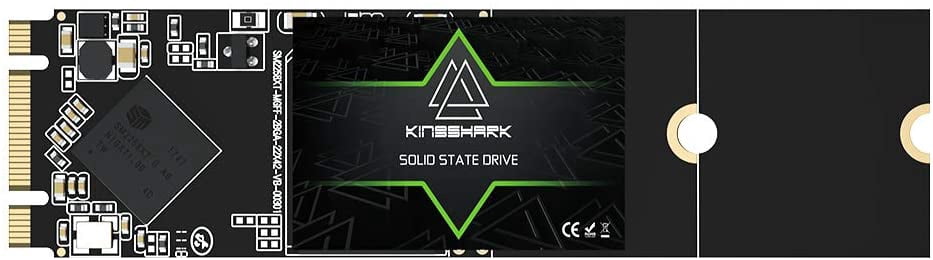KingShark SSD 60 GB, 2,5" SATA3 Interne Festplatte – Bis Zu 550 MB/s Lesen, Für Desktop & Laptop