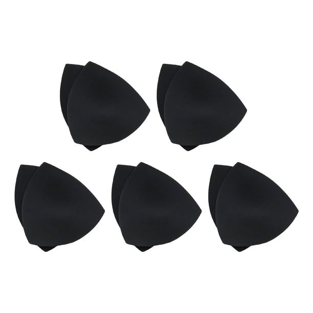 Almohadillas para mujer, Almohadillas cómodas para el pecho, Almohadillas de repuesto, Almohadillas para el pecho, Copas para el pecho, a Negro Yuyangstore Inserciones de almohadillas para sujetador