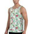 thumbnail image 3 of Rocae Bunny And Rose for Men's Workout Tank Top Men's Running Tank Top Dry Fit Athletic Workout Tank Tops3X-Large, 3 of 9