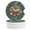 Green, variant on Farmhouse Rooster Car Coasters for Cup Holders Set of 4 Absorbent, 2.56" Ceramic Stone Drinks Cupholder Coasters with Finger Notch Country Chicken Rustic Auto Interior Accessories for Women