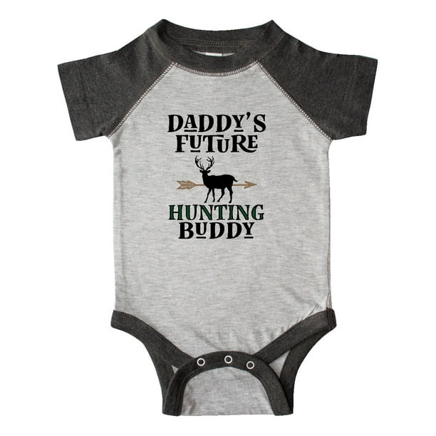 INKtastic - Inktastic Daddy Future Hunting Buddy Infant Creeper Unisex ...