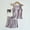 Purple, variant on Sleepwear for Women Fashion Solid Color Lightweight Pajamas Set Summer Crew Neck Sleeveless Sleepwear with Shorts Womens Summer Pajamas