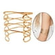 thumbnail image 4 of para Mujeres Girls Abra Brazalete Brazalete Brazalete Simple Ajustable Brazalete Armband Set , De Oro F dorada Salvador Brazalete Brazo, 4 of 7