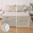 thumbnail image 4 of Comforter Set Beige - 7 Piece - King, 4 of 5