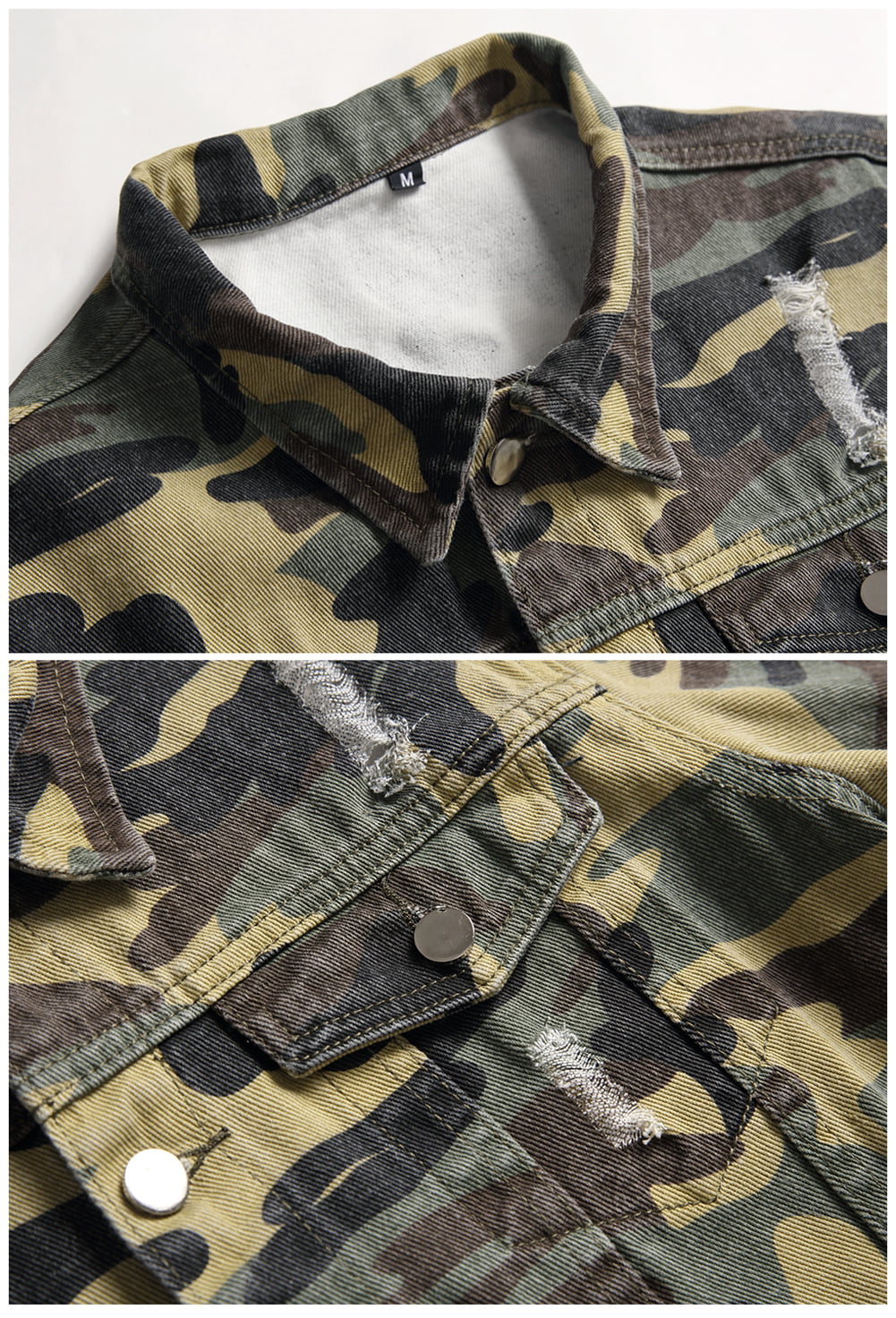 Denim Jacket Camouflage