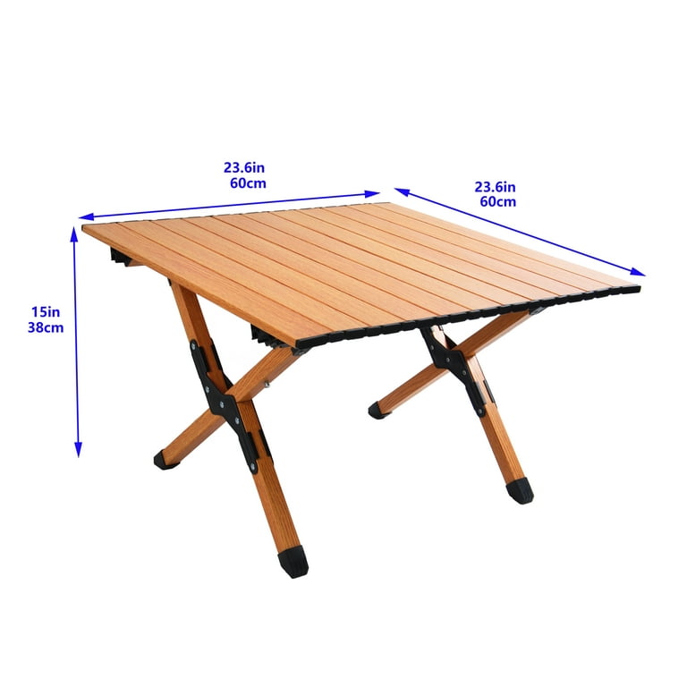 Aluminum alloy omelet folding table X-shaped bracket portable picnic table  