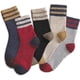 thumbnail image 1 of Namzi Paquete de 5 pares de calcetines de lana de punto gruesos, suaves y cálidos para mujer, estilo vintage, para invierno, multicolor - Combinación de colores A, 1 of 4