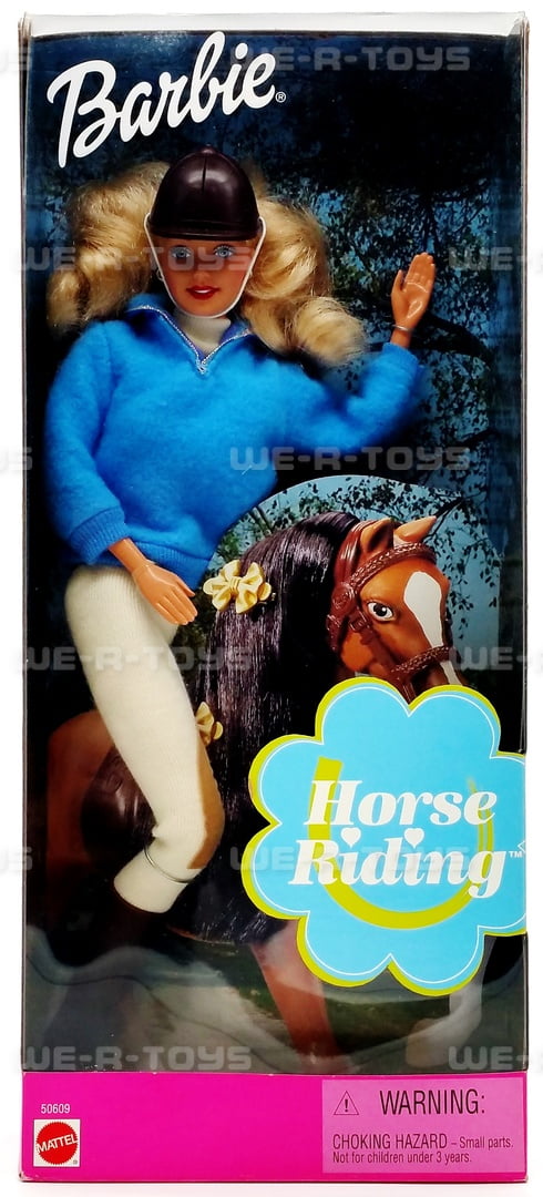 Horse Riding Barbie Doll 2000 Mattel 50609