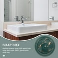 thumbnail image 2 of GOOHOCHY  Bathroom Soap Dishes Necklace Bracelet Storage Plate Holder Tray Travel Green, 2 of 8