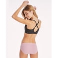 thumbnail image 4 of Hanes Women's Underwear Hipster 6-Pack, ComfortSoft Organic Cotton Panties, Low-Rise, 4 of 8