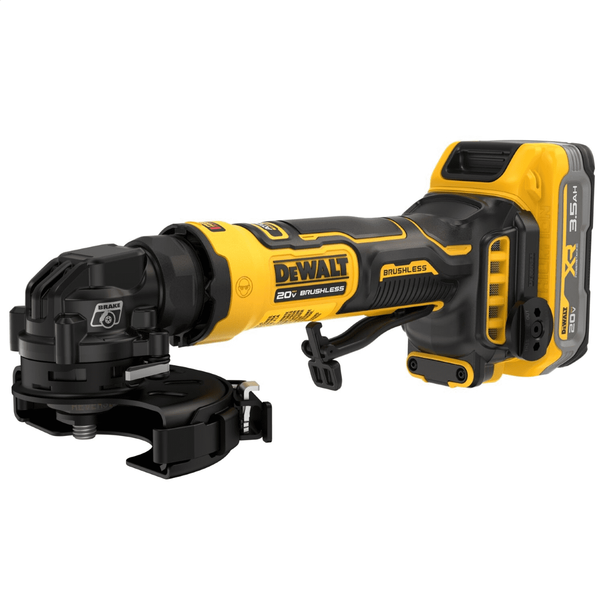 DeWalt ATOMIC 20V MAX 4 Inch Angle Grinder Kit with XR POWERSTACK