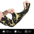thumbnail image 3 of Balery Christmas Gold Deers Cooling Arm Sleeves for Men & Women – Breathable, Moisture-Wicking Arm Sleeves for Women, Men & Kids, 3 of 8