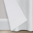 thumbnail image 2 of Eclipse Dayton Solid Room Darkening Rod Pocket Energy-Efficient Tie-Up Shade, White, 42"x63", 2 of 5