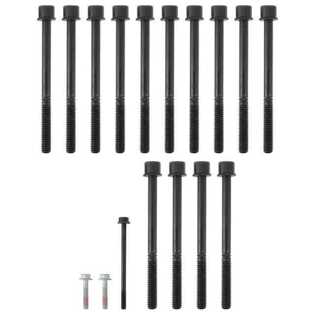 Juego de tornillos de cabeza de cilindro del motor Unique Bargains para Chevrolet Colorado 2.8L 3.5L 04-06 No.ES 71334