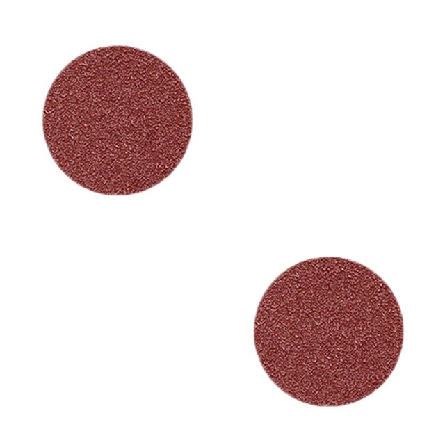relayinert 10 Pcs 100mm 180 Grains Papier de Verre Polissage Disques de Papier Outils de Broyage Ronds Rouges pour 4 Pouces 80 mesh 2Ensemble