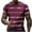 Mens T Shirts Wine, variant on M-5X Big & Tall T Shirts for Men Plus Size Short Sleeve Crewneck Tees Tops Mens Casual Stripe Printed Pullover Basic Loungewear Workout Tshirts Shirt
