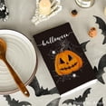 thumbnail image 4 of Black Pumpkin Halloween Kitchen Towels Dish Towels, 18x26 Inch Spider Web Jack-O''-Lantern Decoration Hand Towels Set of 2, 4 of 6