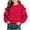 A02-Hot Pink, variant on Pink Girls Sequin Trim Ruffle Sweatshirt 7-8 Years,Sparkly Crew Neck Pullover,Glitter Party Top for Holiday Birthday Evening Outfits