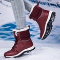 thumbnail image 3 of Women's Insulated Warm Winter Boots - Waterproof & Snow-Ready, Cozy Lining for Hiking, Work & Daily Wear, Stylish Comfortable Design, 3 of 6