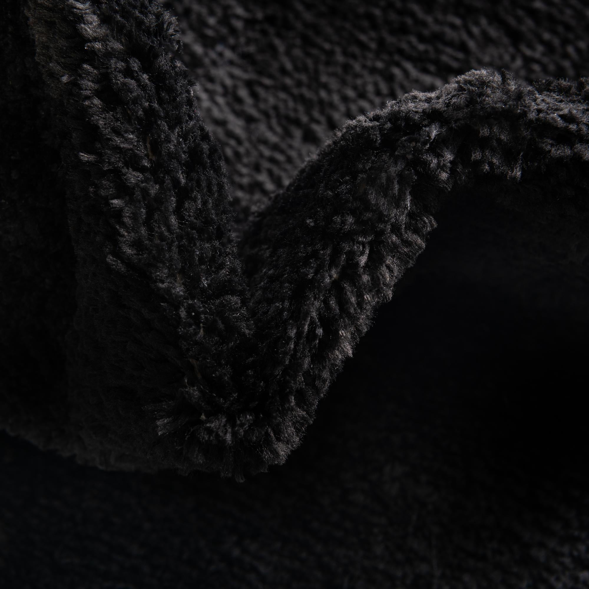 Rugs.com Bano Everyday Bath Mat Collection Rug – 1' 8 x 2' 7 Midnight Black Machine Washable Shag Bath Mat, Extra Soft and Absorbent, Non-Slip, Quick Dry, Perfect for Bathroom