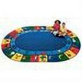 thumbnail image 2 of Carpets For Kids 1306 Blocks of Fun 6.75 ft. x 9.42 ft. Oval Carpet, 2 of 2