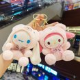 thumbnail image 2 of Llavero de muñeco de peluche Hello Kitty 13cm Arco Iris Latino, 2 of 4