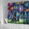 thumbnail image 4 of Happy New Year Cane Corso Family Cheer Winter Midnight Firework Shower Curtain Italian Mastiff Dog Lover Gifts Idea Waterproof Bathroom Bathtub Curtain - 02025, 4 of 5